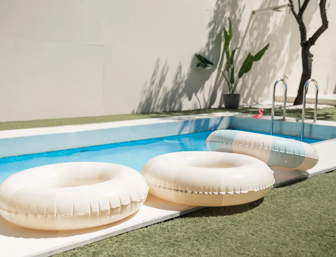 pool shell installation - final look