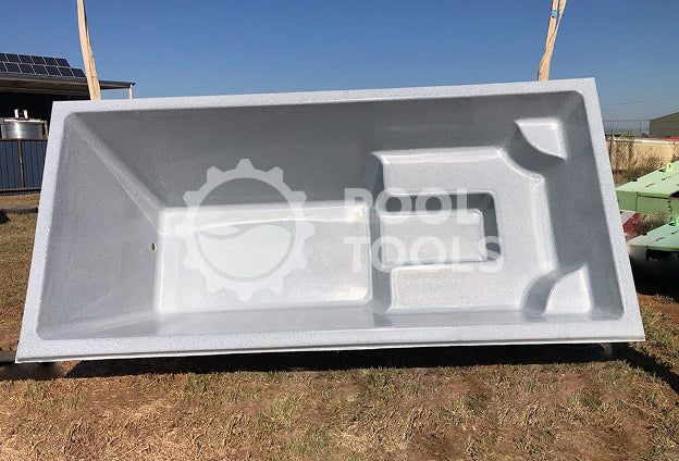 4x2 Plunge Pool- Arctic White