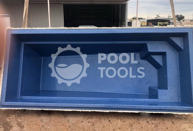 Longbeach 6x2.5 Dark Blue - Plunge Pool Shell