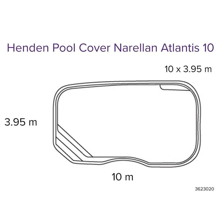Henden Narellan Atlantis - Solar Pool Cover
