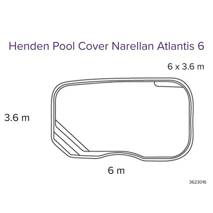 Henden Narellan Atlantis - Solar Pool Cover
