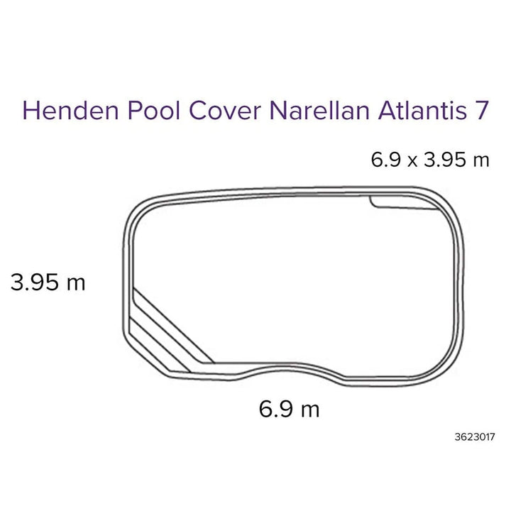 Henden Narellan Atlantis - Solar Pool Cover