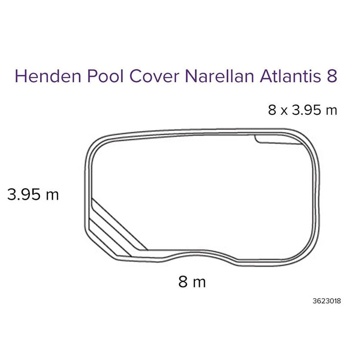 Henden Narellan Atlantis - Solar Pool Cover