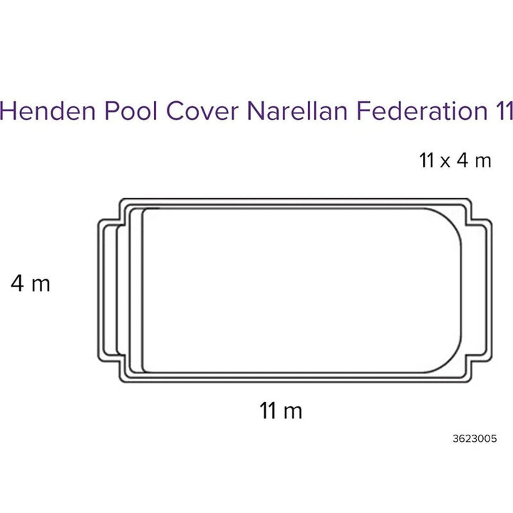 Henden Narellan Federation - Solar Pool Cover