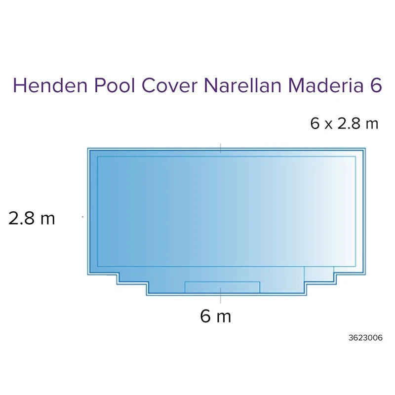 Henden Narellan Maderia - Solar Pool Cover