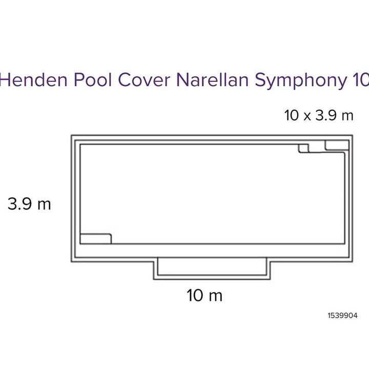 Henden Narellan Symphony - Solar Pool Cover