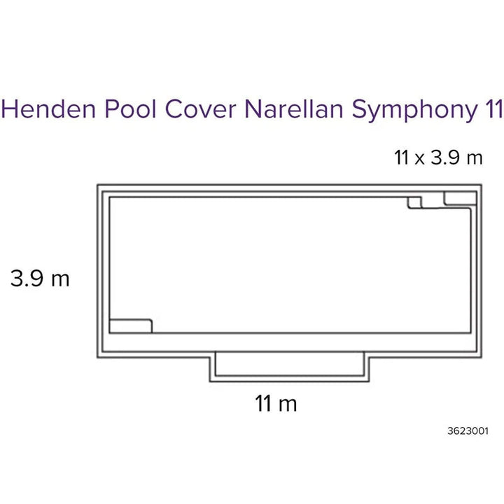 Henden Narellan Symphony - Solar Pool Cover