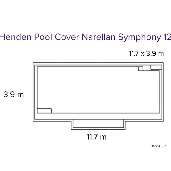 Henden Narellan Symphony - Solar Pool Cover