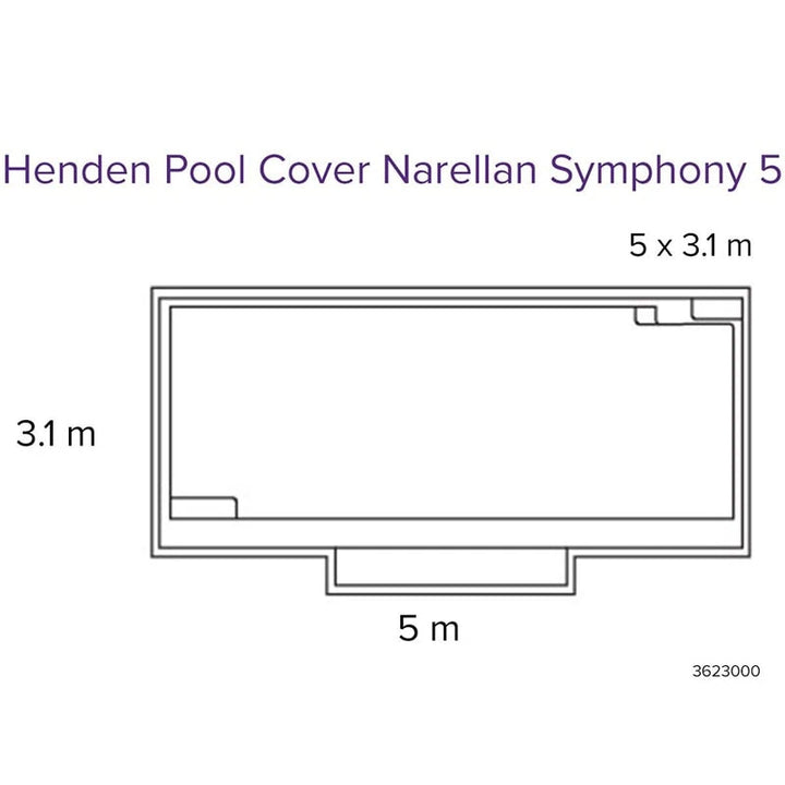 Henden Narellan Symphony - Solar Pool Cover