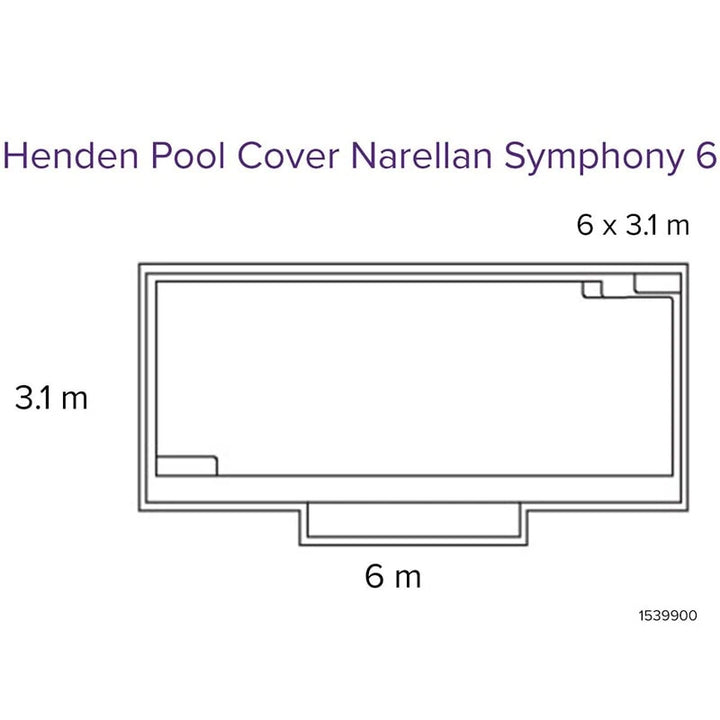 Henden Narellan Symphony - Solar Pool Cover