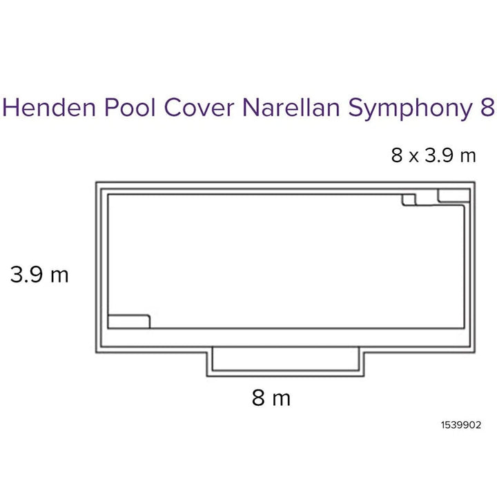 Henden Narellan Symphony - Solar Pool Cover