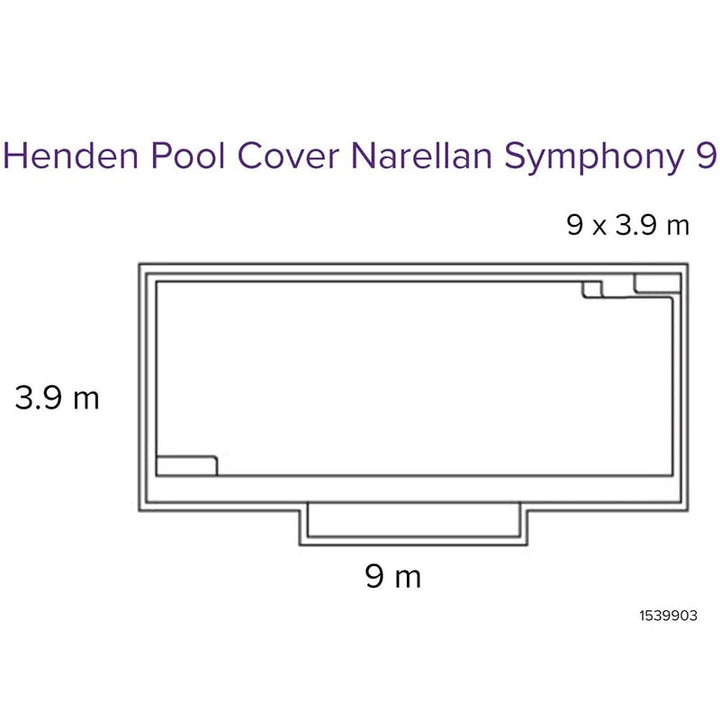 Henden Narellan Symphony - Solar Pool Cover