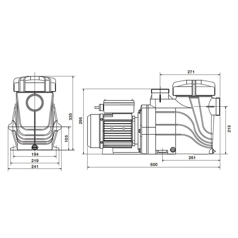 Henden - Single Speed Pump 300