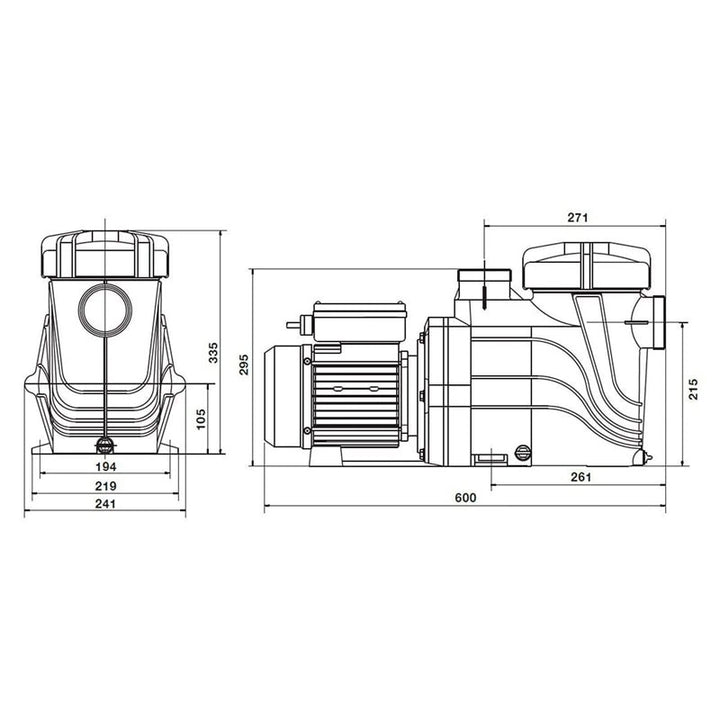 Henden - Single Speed Pump 300