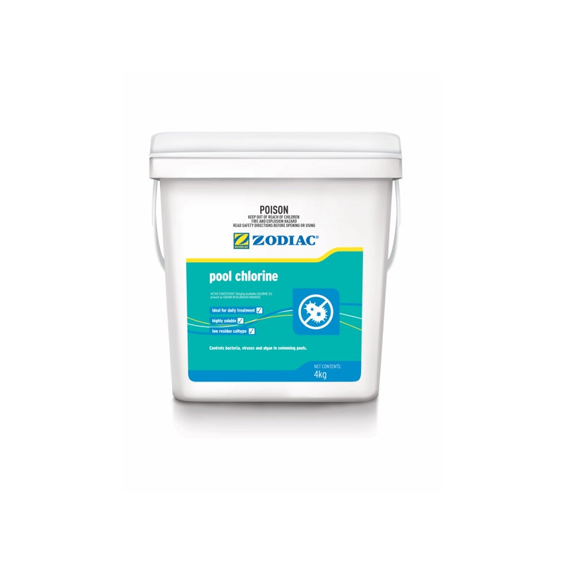 Zodiac Pool Chlorine - 4kg Pool Chemical