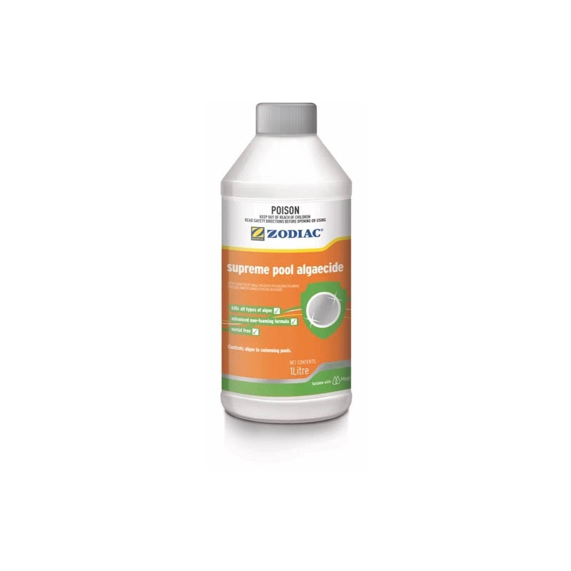 Zodiac Supreme Pool Algaecide - 1L Pool Chemical