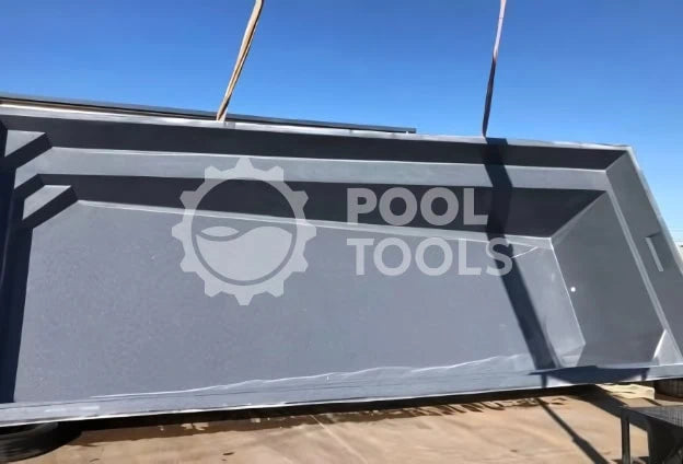 Eden End Steps - Fibreglass Pool Shell