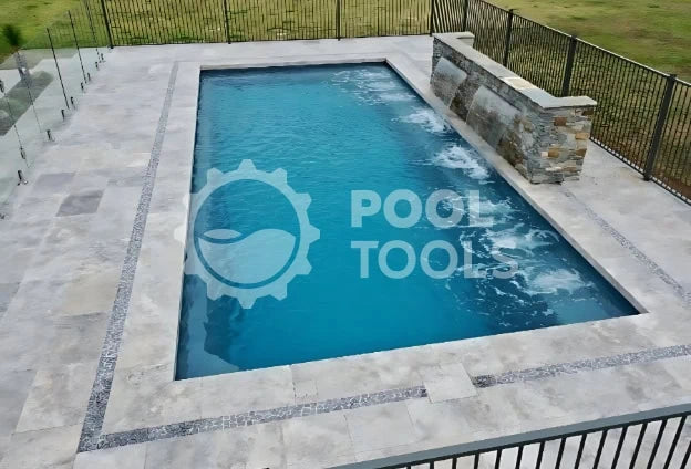 Eden End Steps - Fibreglass Pool Shell