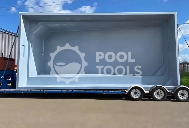 Eden End Steps - Fibreglass Pool Shell