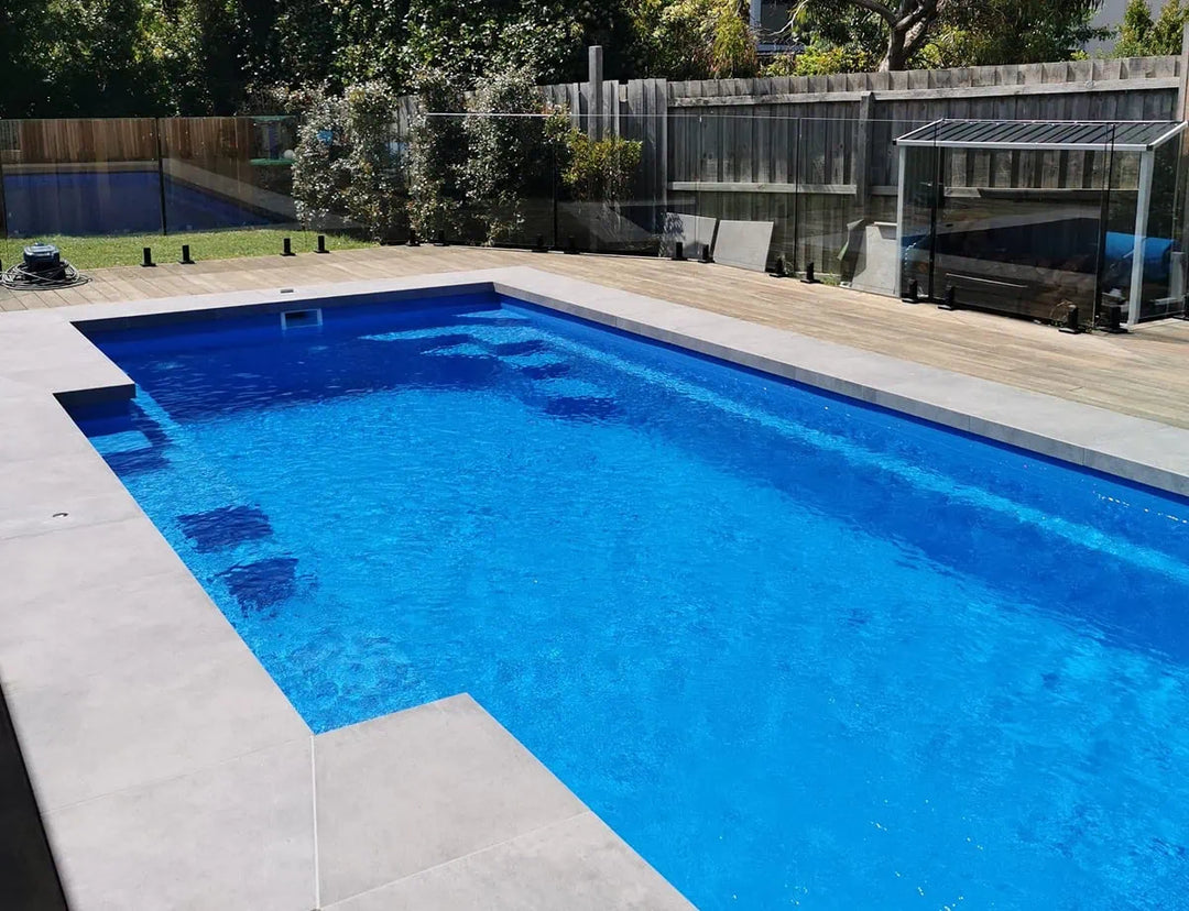 fibreglass pool shell colours - final pool project