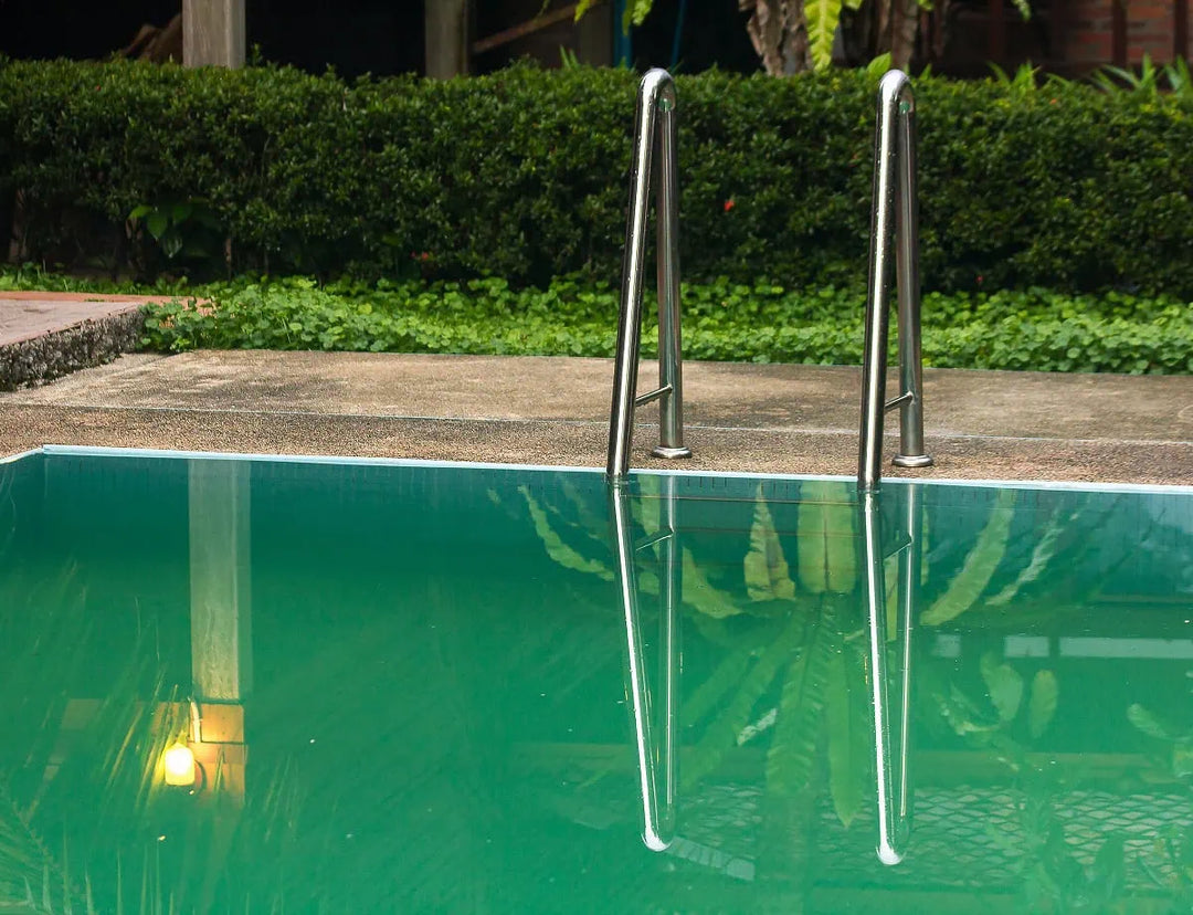 how to fix a green pool