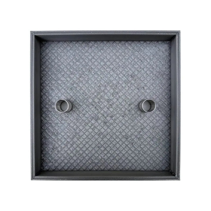 Seamless 310x310 Square Skimmer Lid - Keyless Pool Access Cover