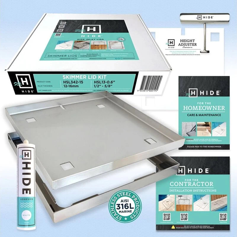Hide 342mm – Inlay Skimmer Lid Kit