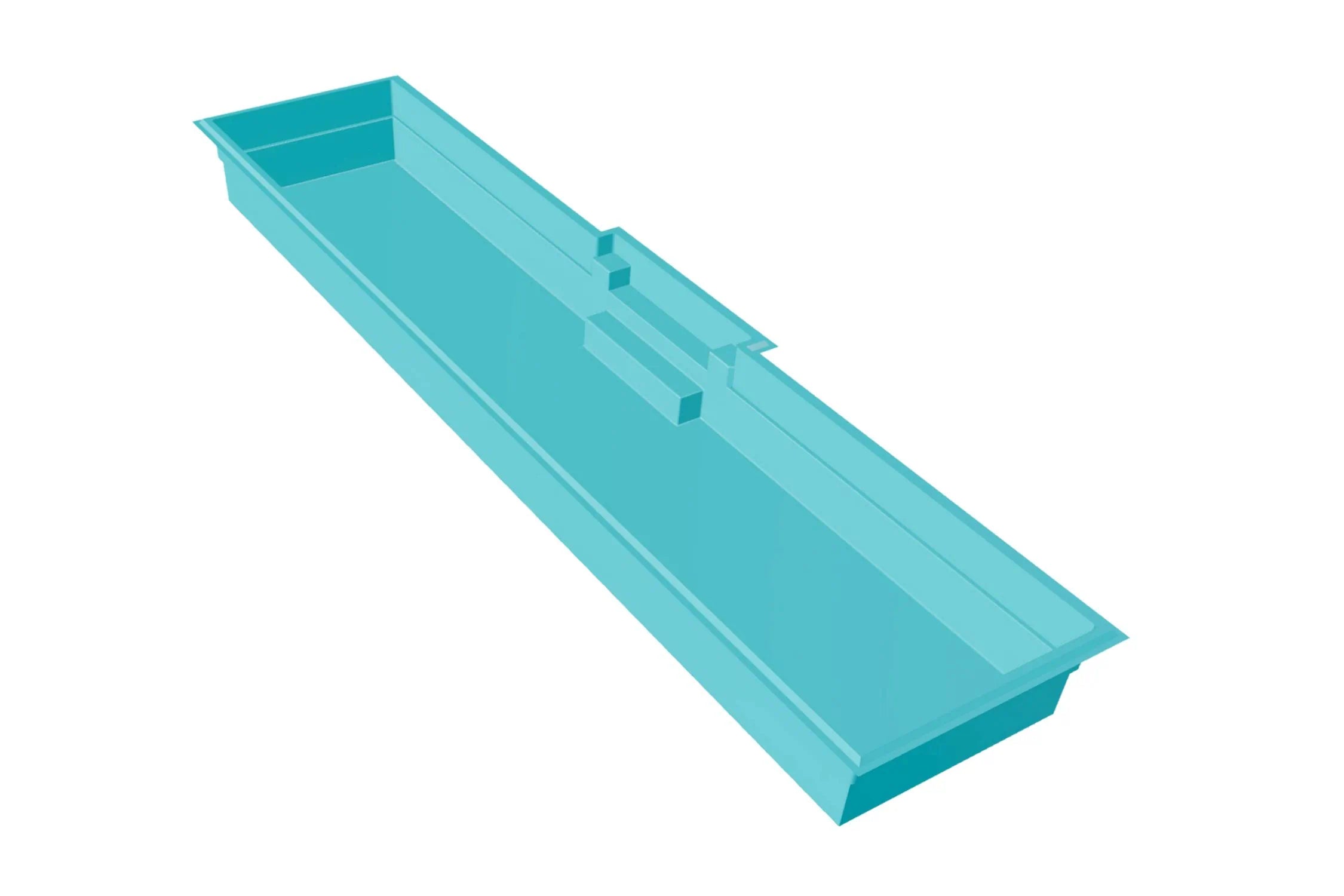 Buy The Stride - Fiberglass Lap Pool Shell | Warranty & Installation