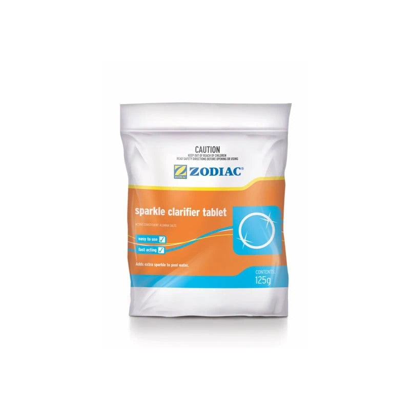 Zodiac Sparkle Clarifier Tablet - 125g Pool Chemical
