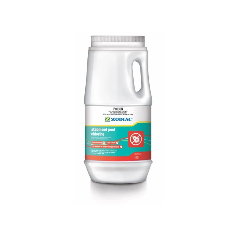 Zodiac Stabilised Pool Chlorine - 1kg Pool Chemical