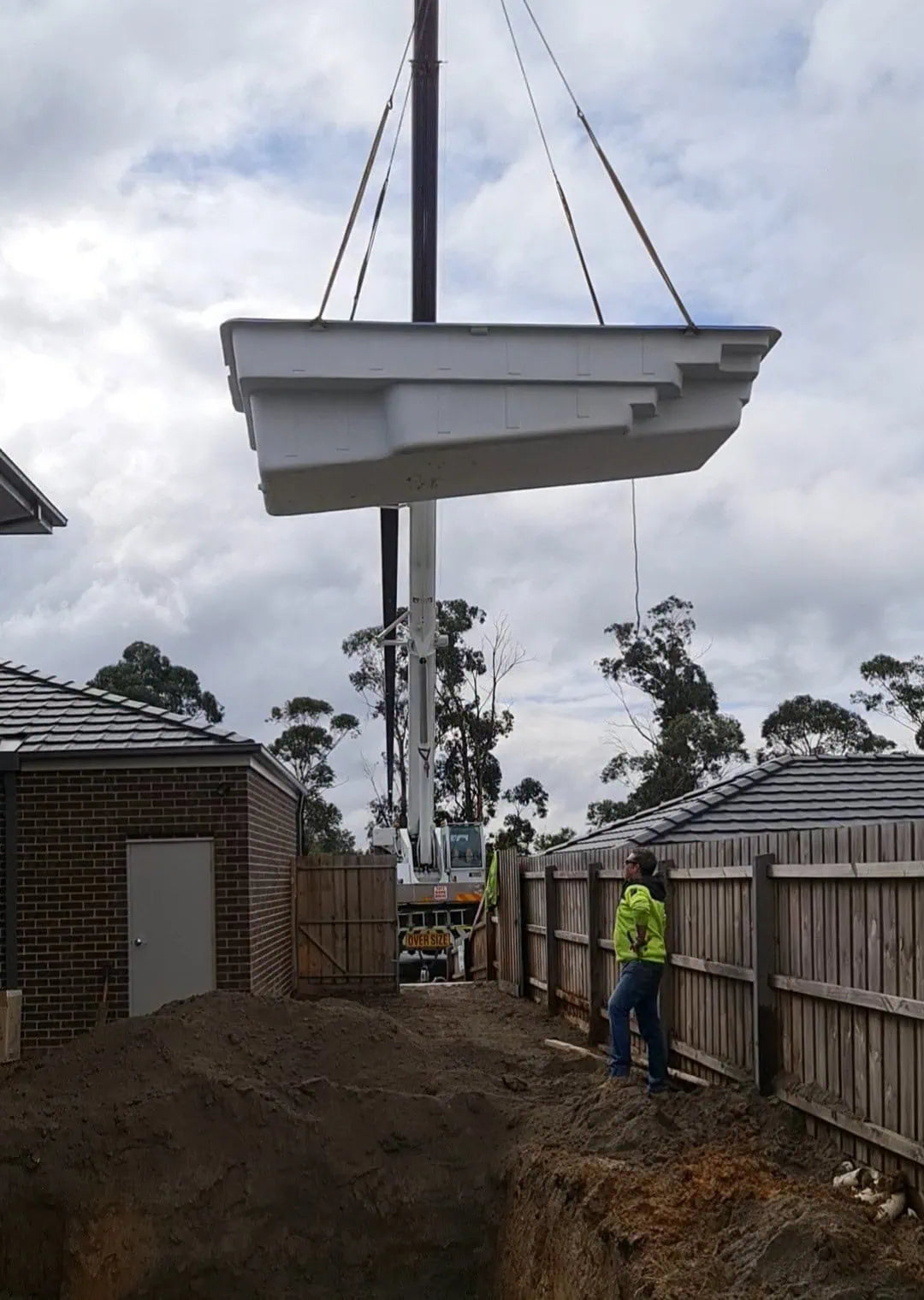 fibreglass pool installation process