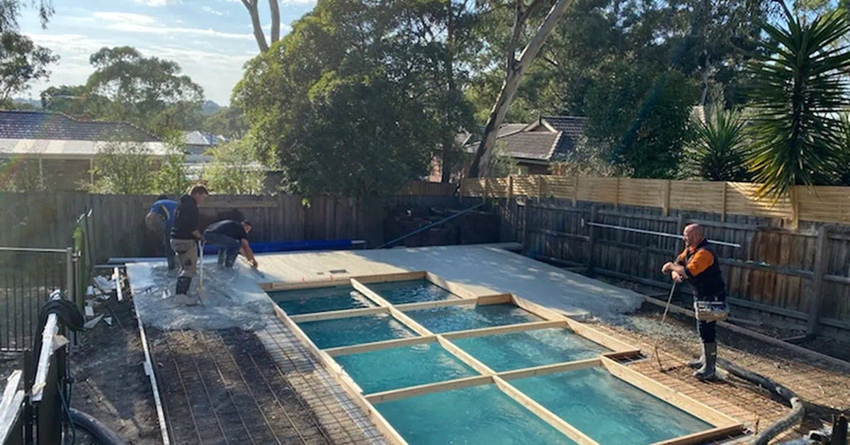 Paramount Pool Edging Pool Edging | DIY or Installed | For Fibreglass & Concrete Pools